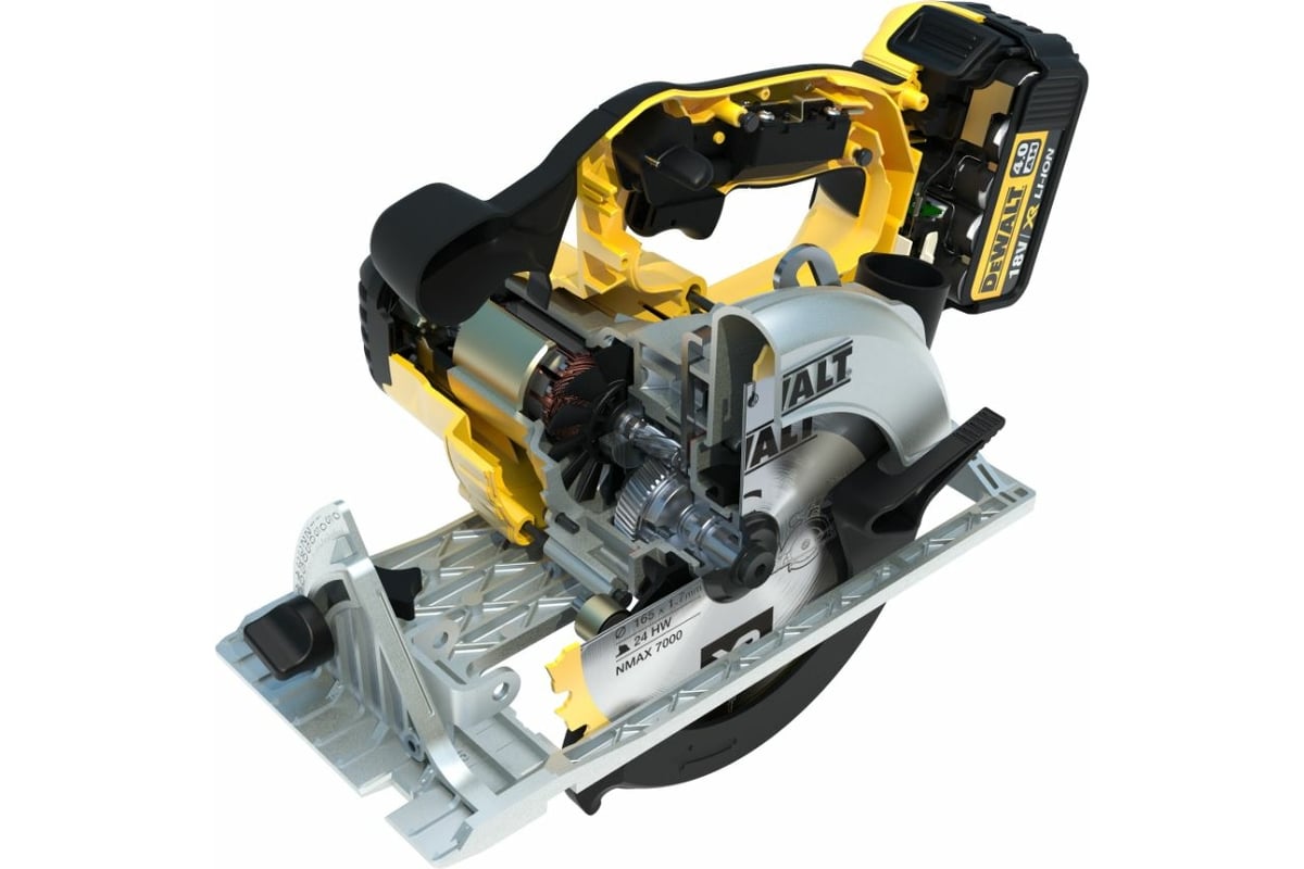 Дисковая пила DeWalt DCS391M2