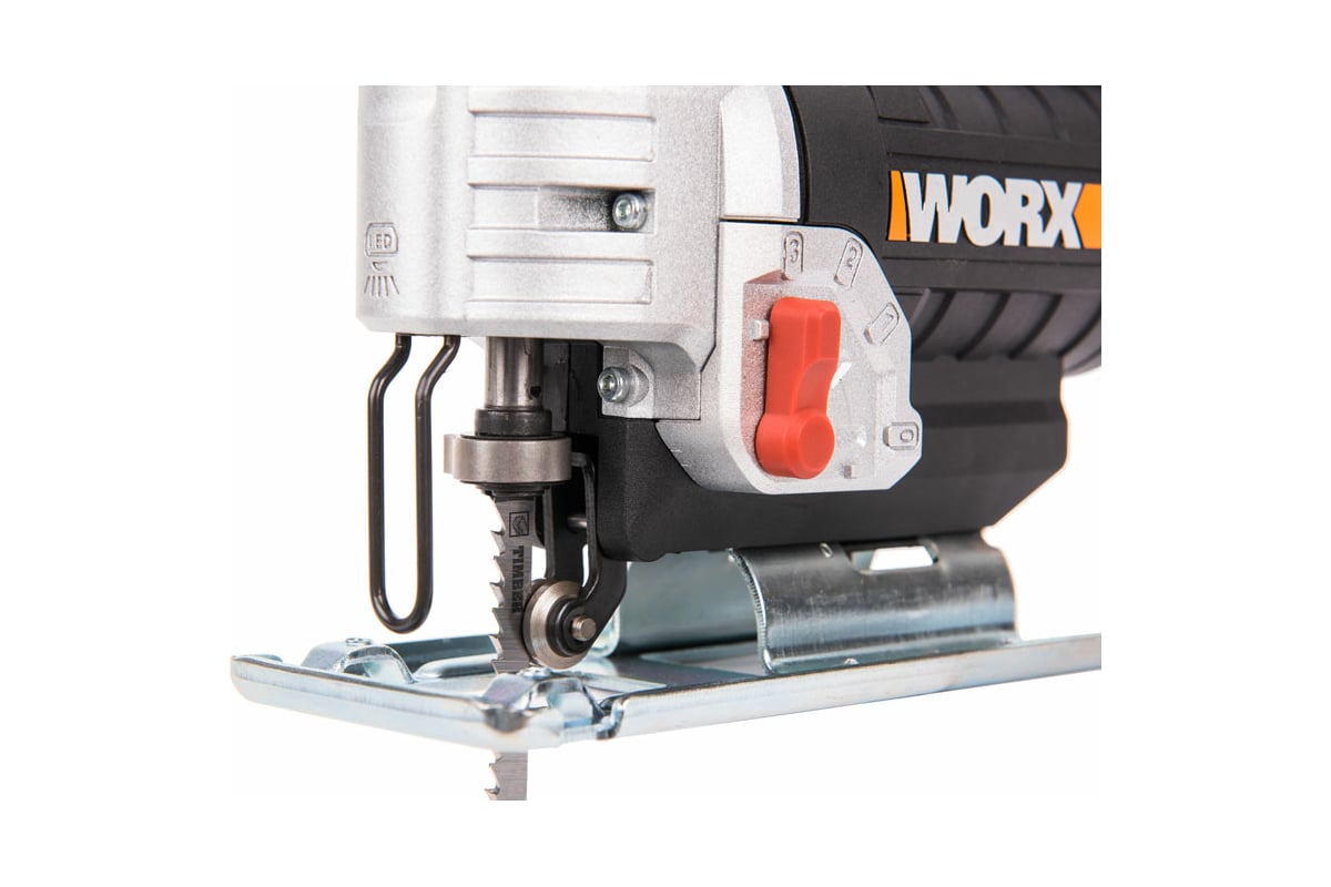 Аккумуляторный лобзик Worx 20 В, 1x2 Ач, кейс WX543