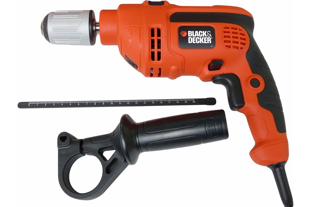 Ударная дрель Black&Decker CD 714 CRES