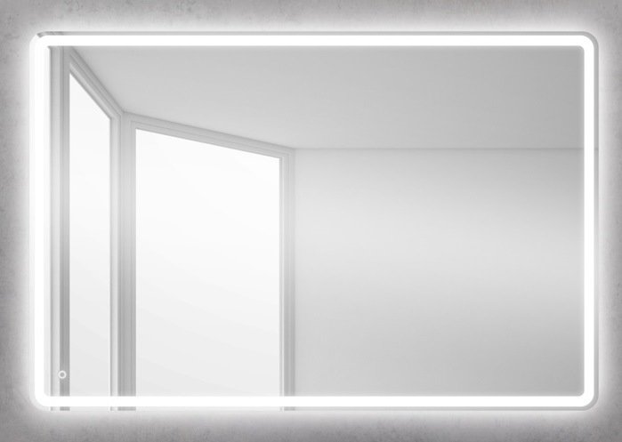 Зеркало BelBagno SPC-MAR-1200-800-LED-TCH 120x80 см сенсорный выключатель