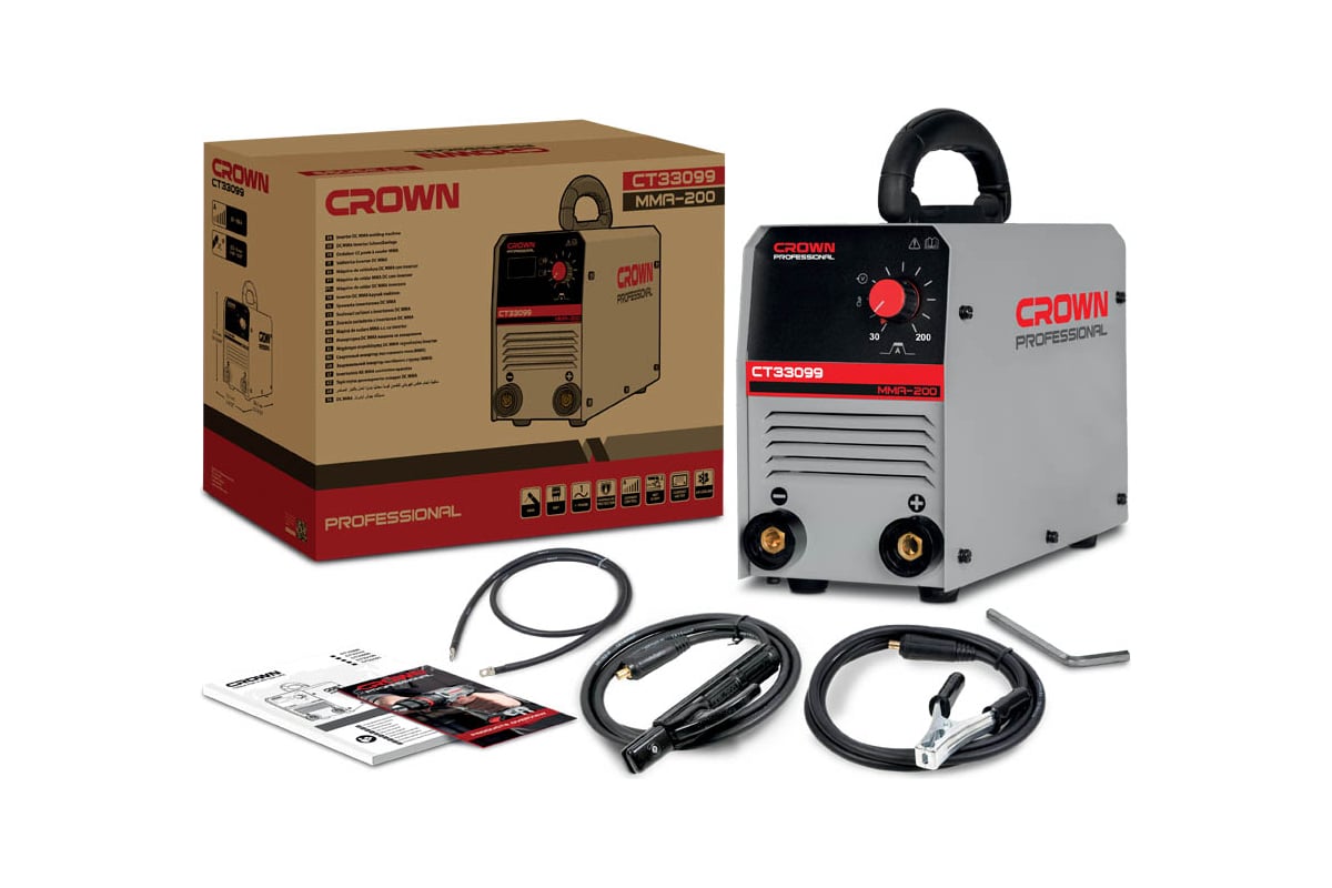 Сварочный инвертор постоянного тока MMA Crown CT33099