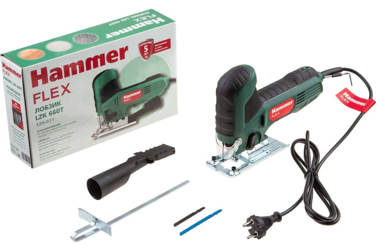 Лобзик Hammer Flex LZK660T 14287