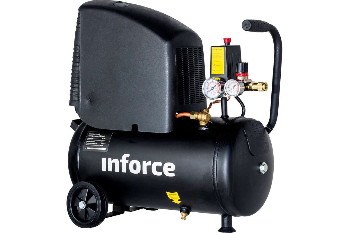 Безмасляный компрессор Inforce OCX-24L 04-06-32