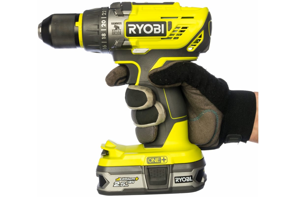 Ударная дрель-шуруповерт Ryobi ONE+ R18PD31-225S 5133003433