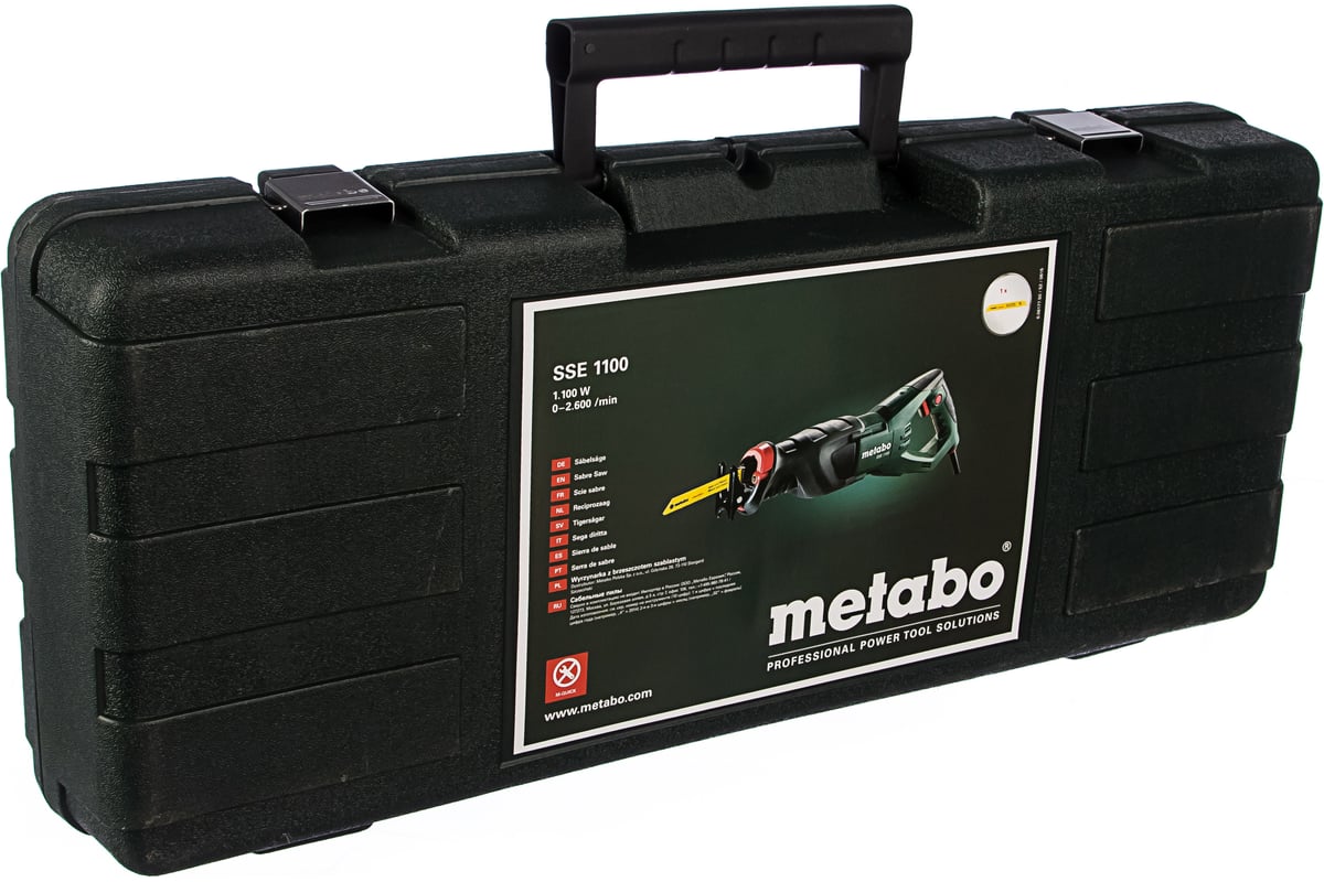 Сабельная пила Metabo SSE 1100 606177500