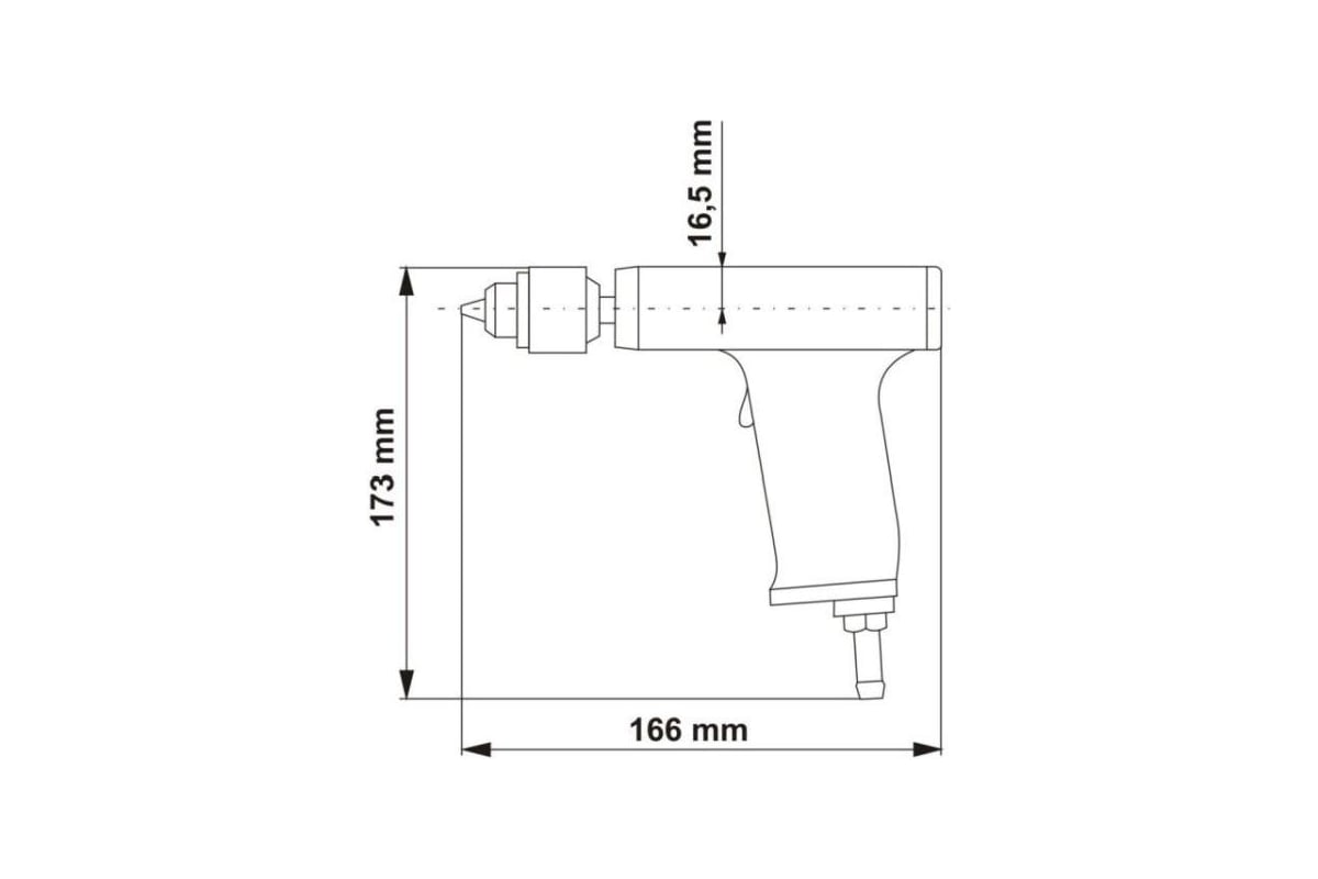 Дрель пистолетного типа DEPRAG PV6A-B 830500A