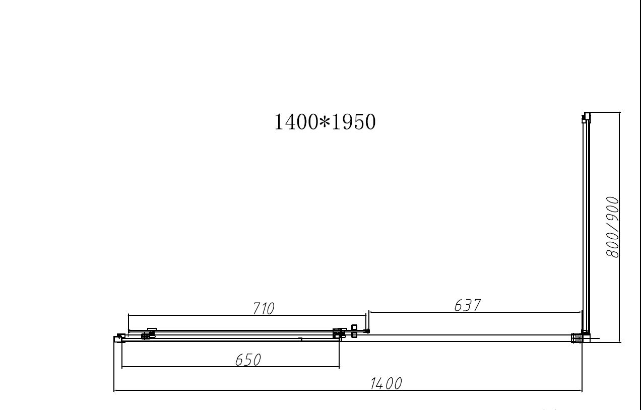 Душевой уголок Vincea Slim-N VSR-4SN8014CLG 140x80 брашированное золото, стекло прозрачное