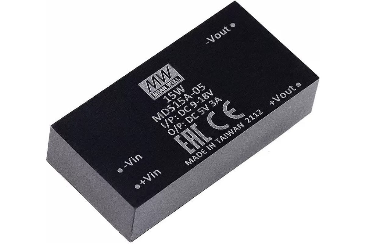 Преобразователь Mean Well DC-DC MDS15B-05 Т03608860