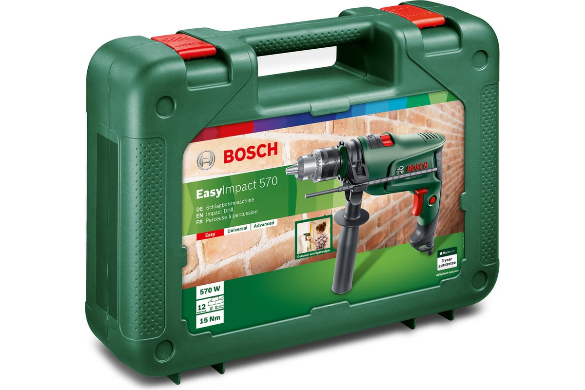 Ударная дрель Bosch EasyImpact 570 0603133220