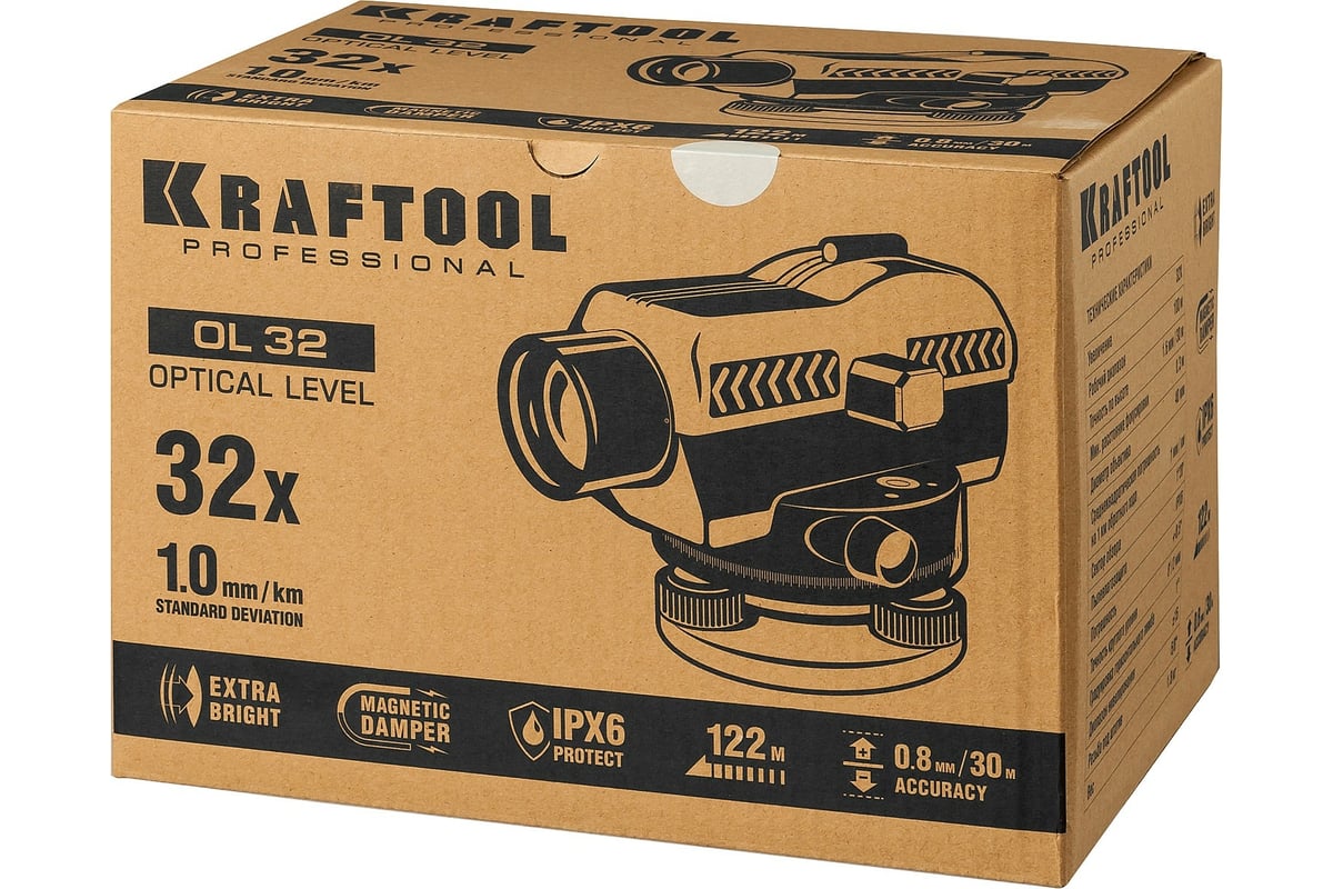 Оптический нивелир Kraftool OL-32 34520