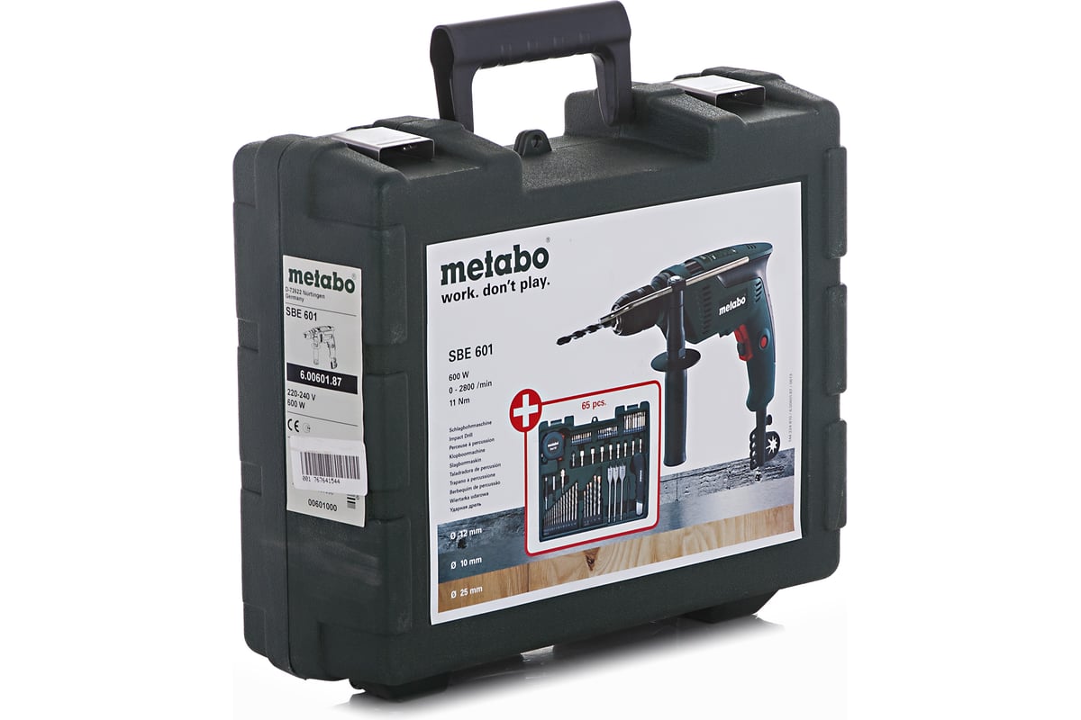 Ударная дрель Metabo SBE 601 600601870