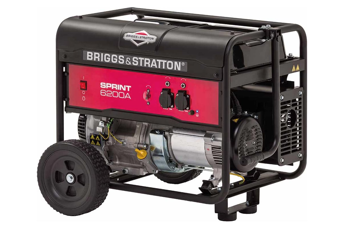 Бензиновый генератор Briggs&Stratton Sprint 6200A MBK0016084