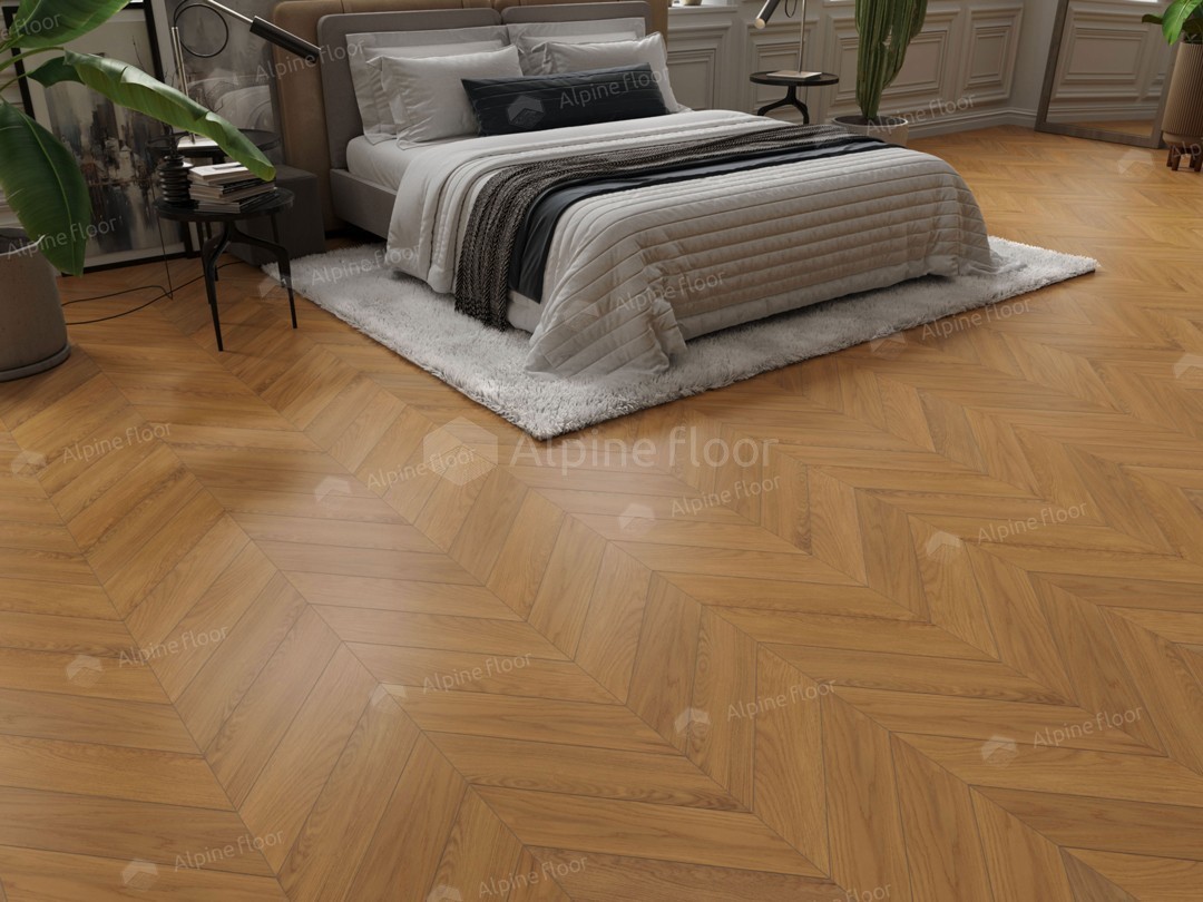 Инженерная доска Alpine Floor Chateau Дуб Хани 600x120x12 мм, EW203-05