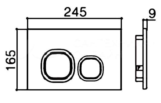 Комплект Weltwasser 10000011288 унитаз Merzbach 043 GL-WT + инсталляция + кнопка Amberg RD-CR