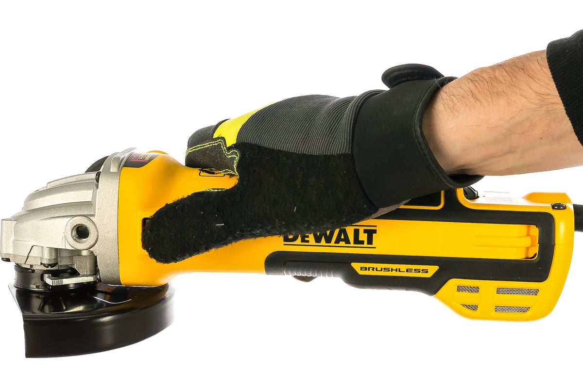 Бесщёточная угловая шлифмашина DeWalt DWE4357-QS