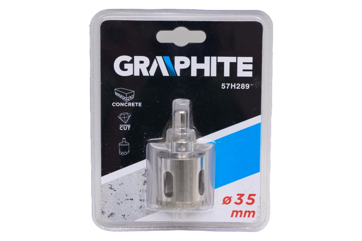 Сверло по керамической плитке 35 мм Graphite 57H289