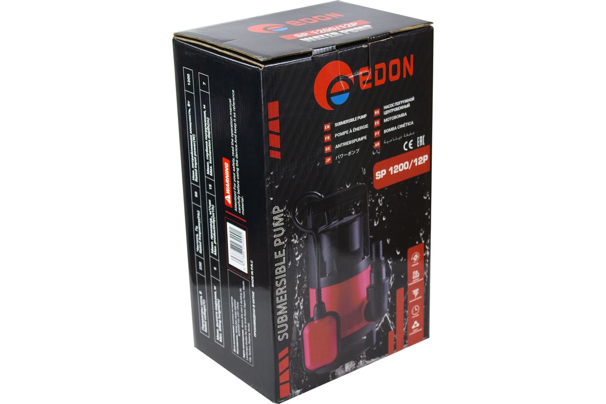 Насос погружной центробежный Edon SP 1200/12P 24885