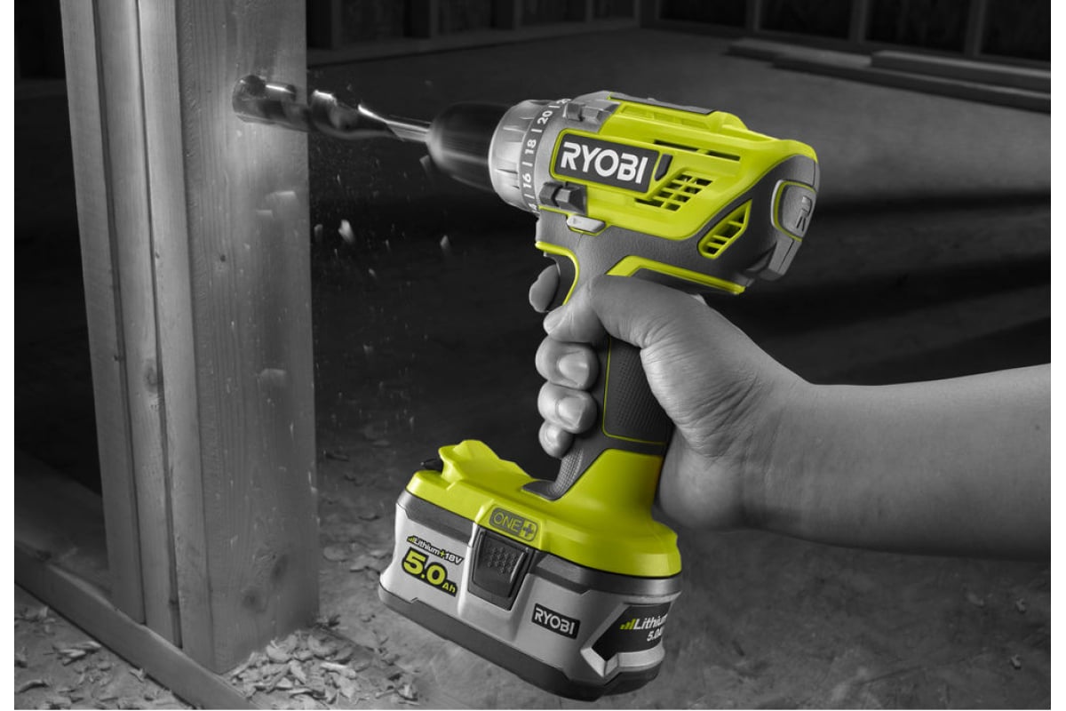 Дрель-шуруповерт Ryobi 18В R18DD3-220x5133005613