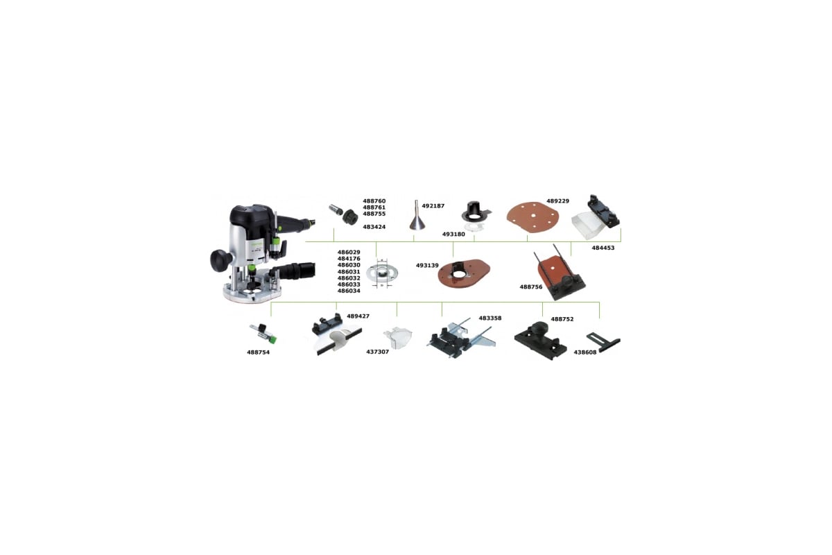 Фрезер Festool OF 1010 EBQ-SET 574375