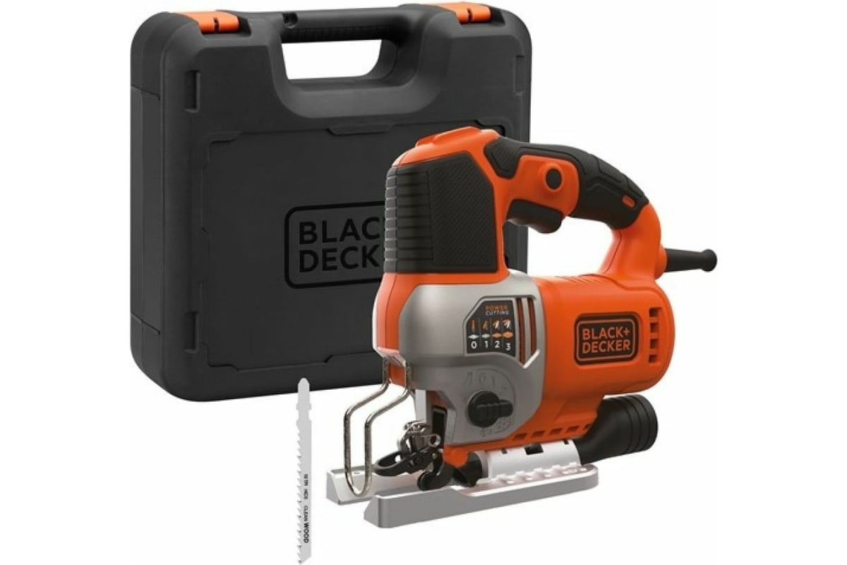 Мощный лобзик Black&Decker BES610K-QS