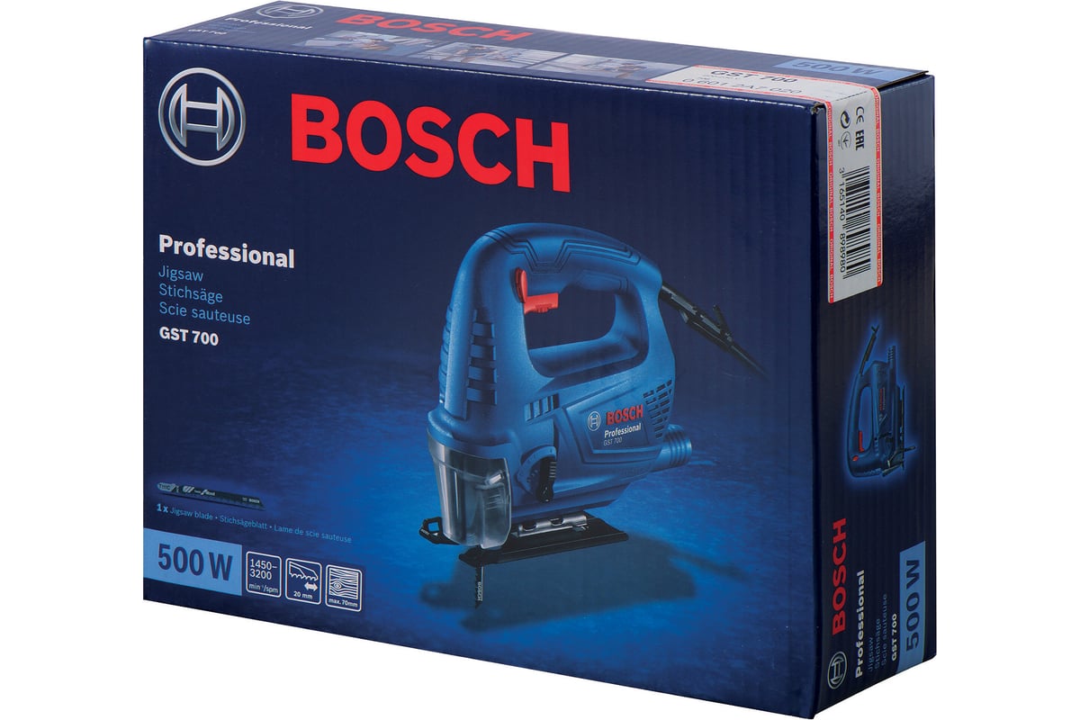 Лобзик Bosch GST 700 0.601.2A7.020