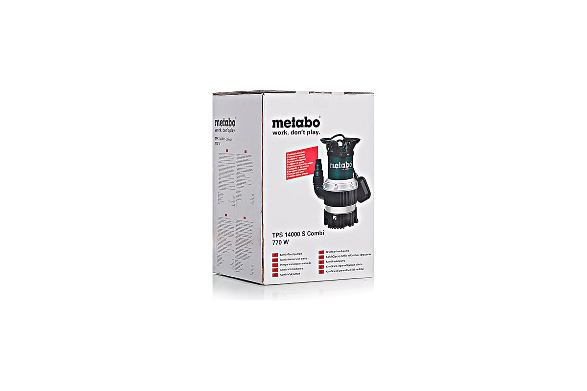 Дренажный насос Metabo TPS 14000 S Combi 0251400000