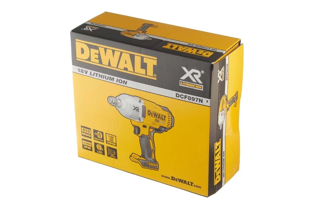 Аккумуляторный гайковерт DeWalt DCF897N-XJ DCF897NT