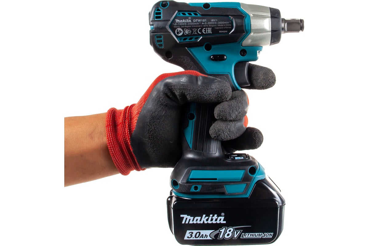 Аккумуляторный гайковерт Makita DTW181RFE