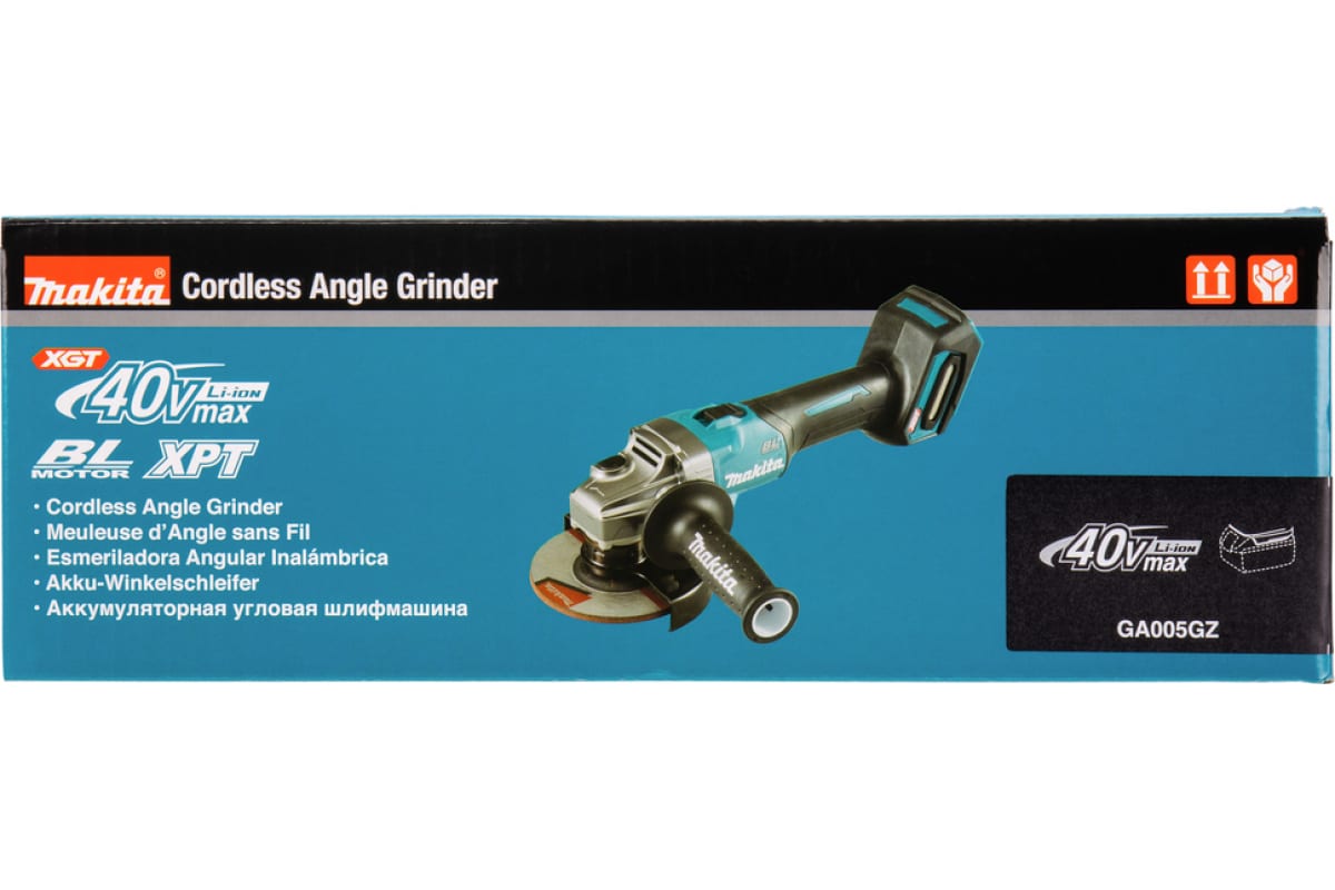 Угловая шлифмашина Makita XGT GA005GZ