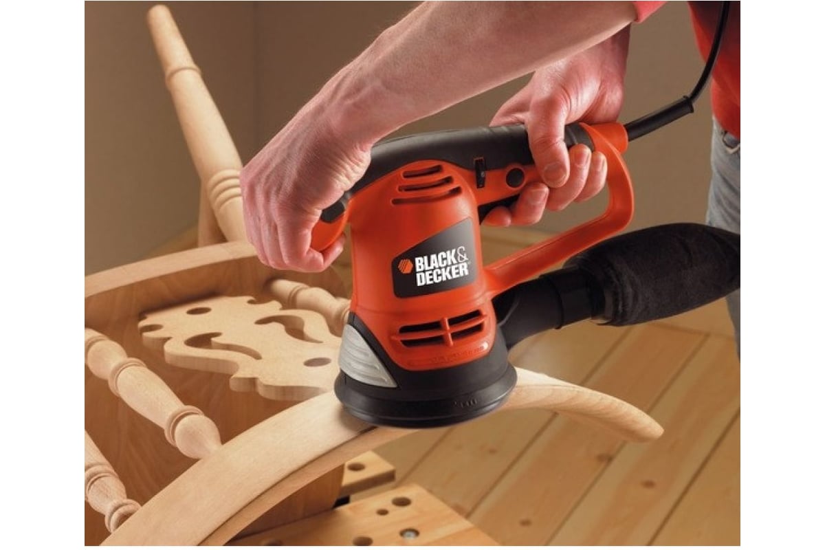 Эксцентриковая шлифмашина Black&Decker KA191EK-QS