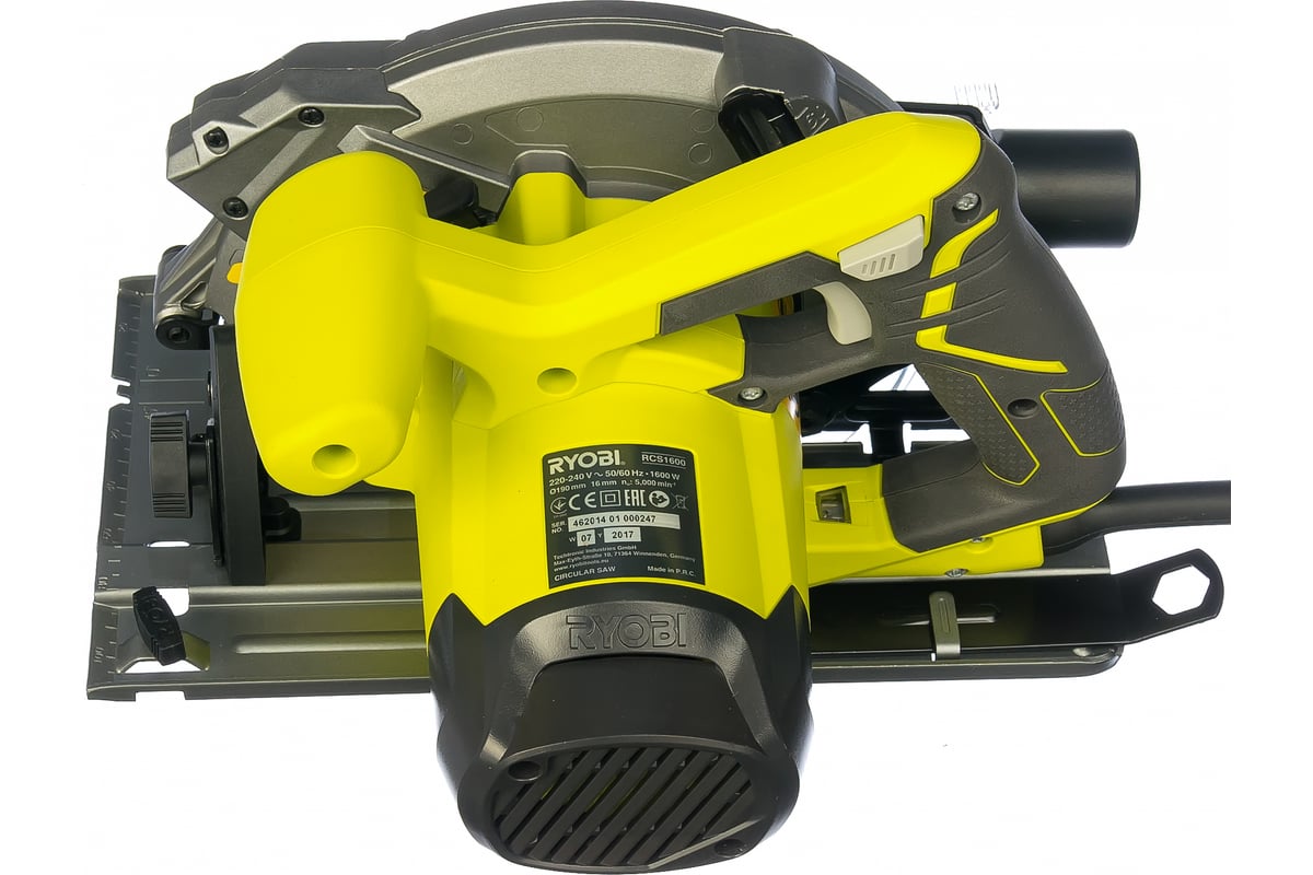 Дисковая пила с лазером Ryobi RCS1600-KSR 5133003387