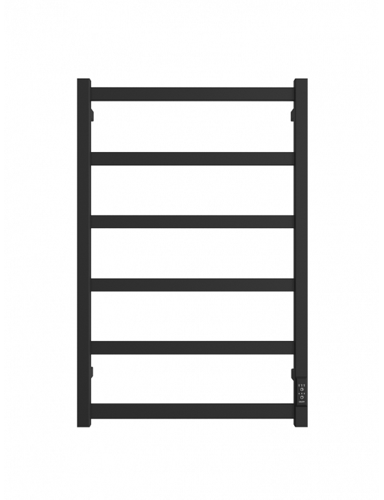 Полотенцесушитель электрический Двин J Plaza neo 50x80 диммер справа, черный матовый 4656759179083