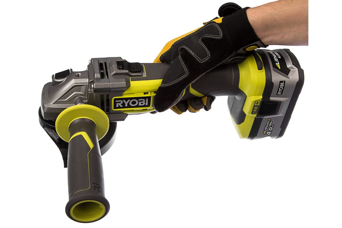 Бесщеточная углошлифмашина Ryobi ONE+ R18AG7-140S 5133004231