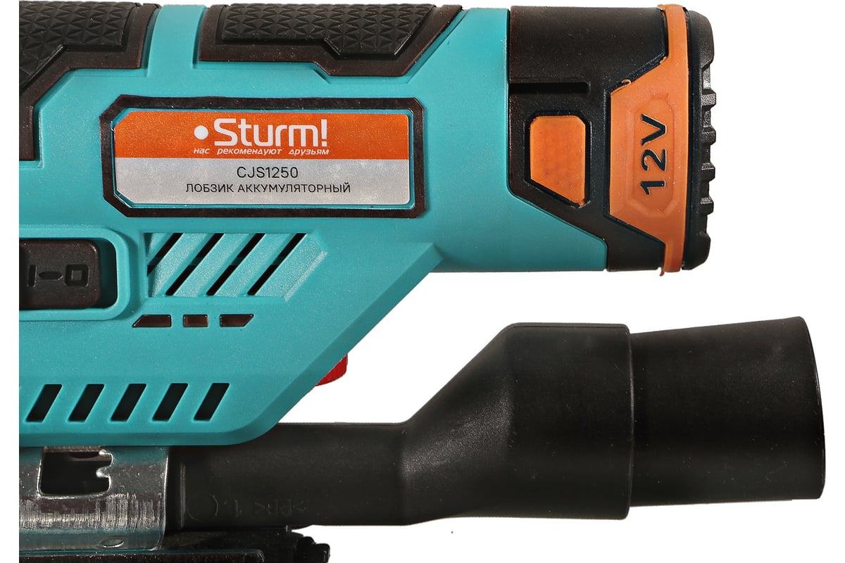 Аккумуляторный лобзик Sturm 1BatterySystem 12 V CJS1250