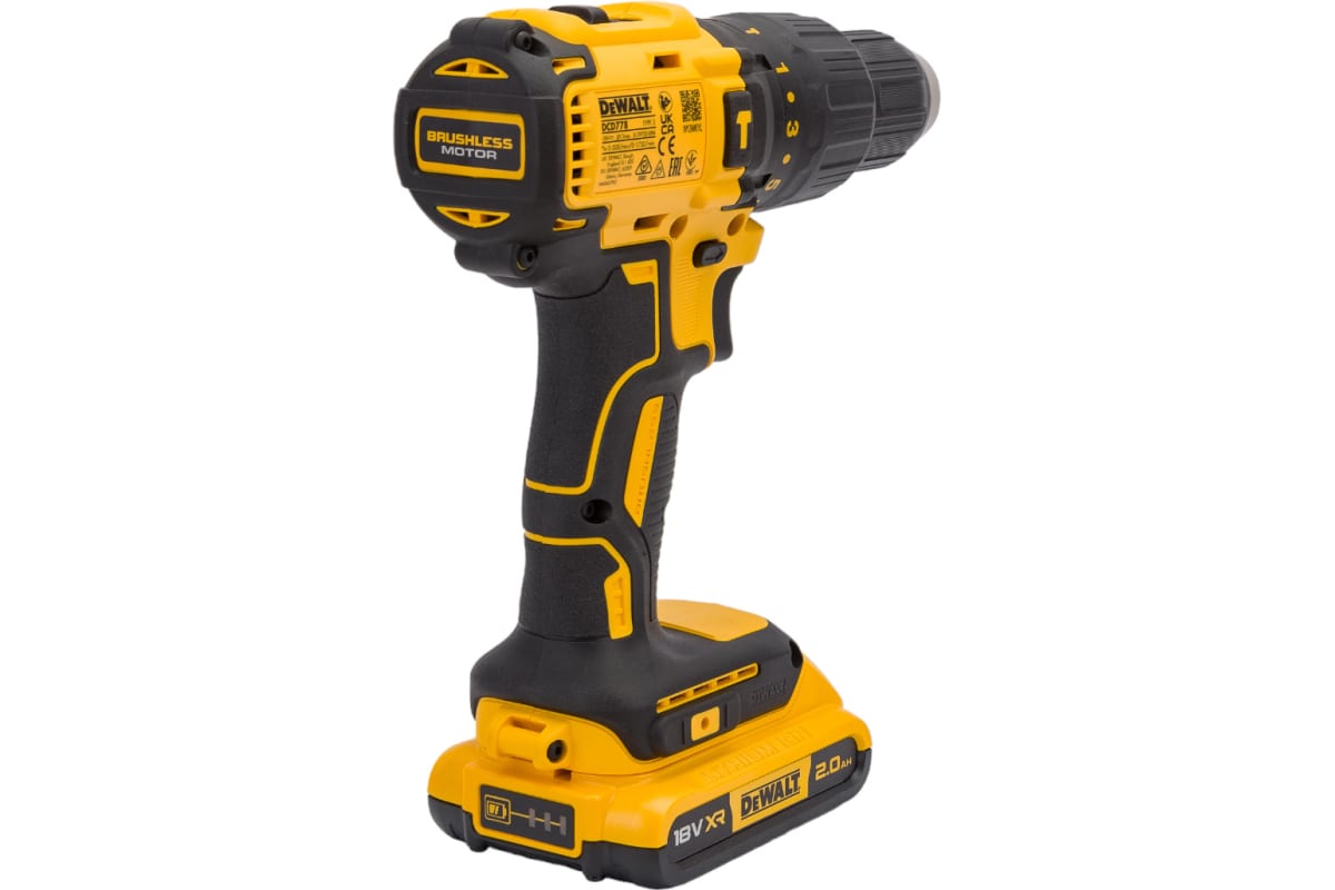 Аккумуляторная ударная дрель DeWalt DCD778D2T-QW