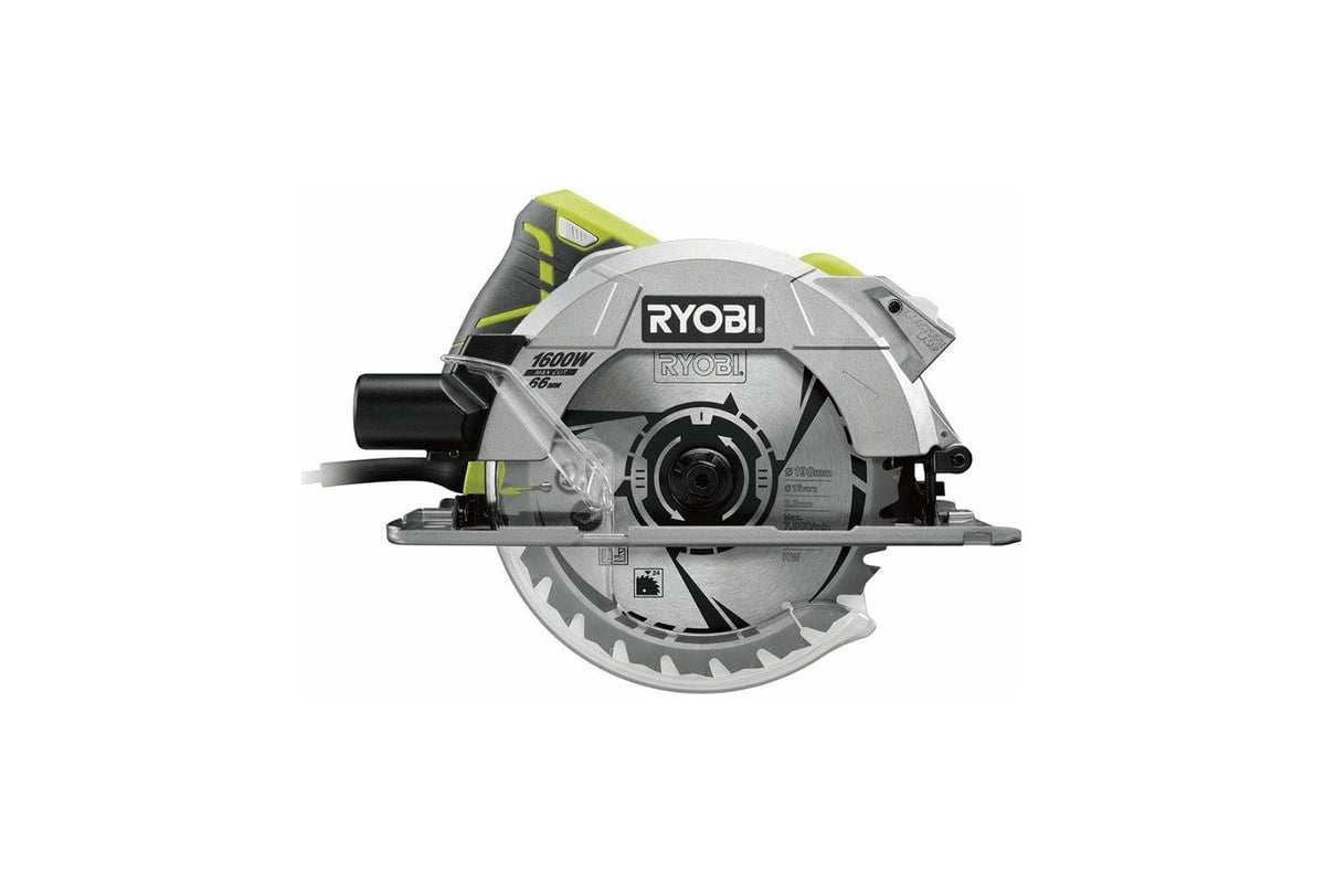 Дисковая пила с лазером Ryobi RCS1600-K2B 5133002927