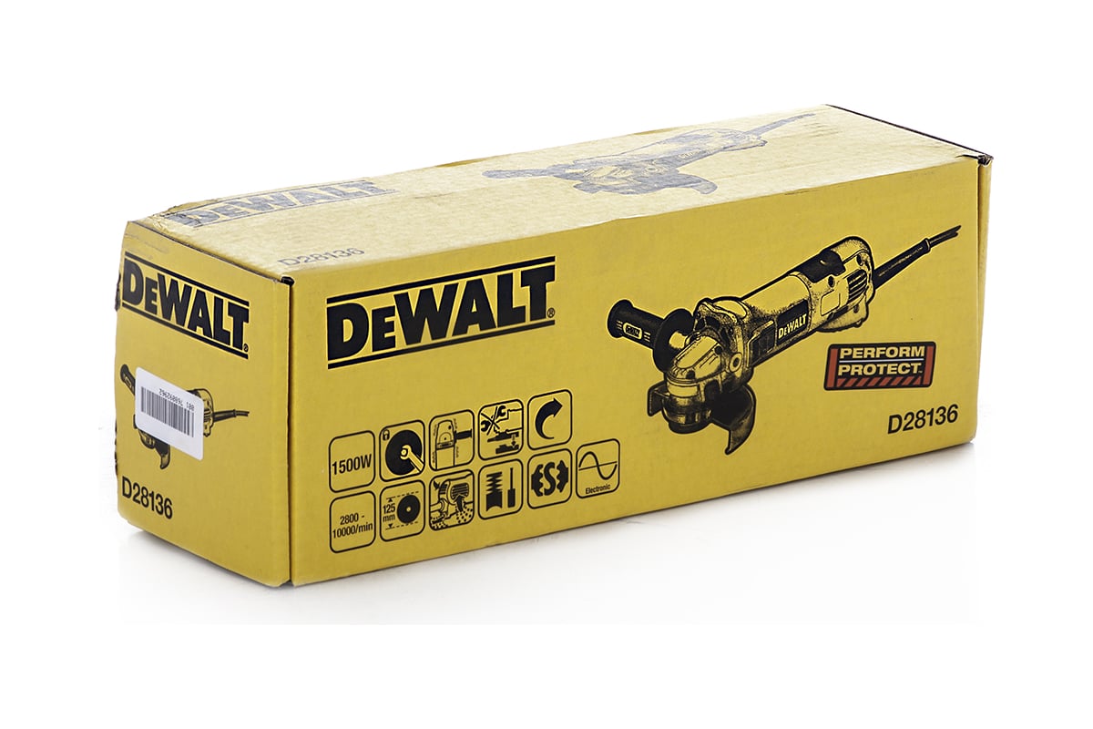 Угловая шлифмашина DeWalt D 28136