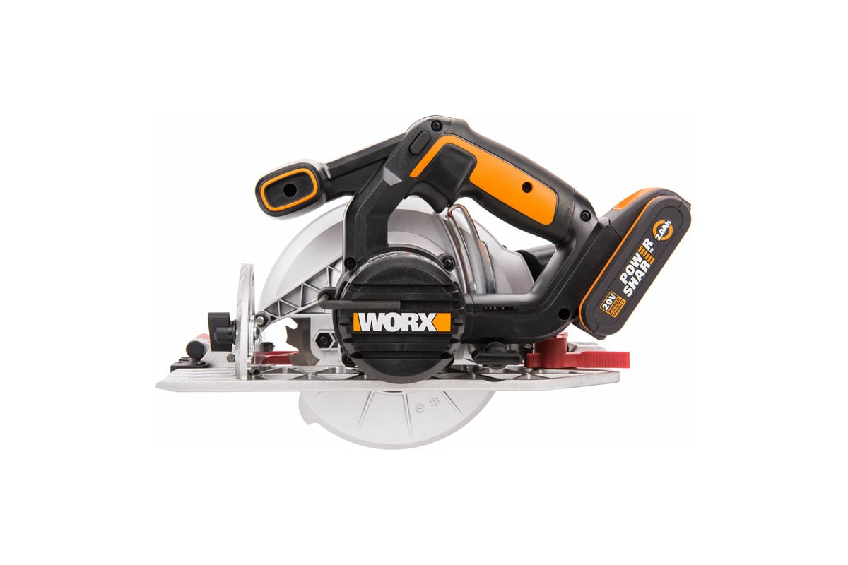 Дисковая аккумуляторная пила Worx WX530.9