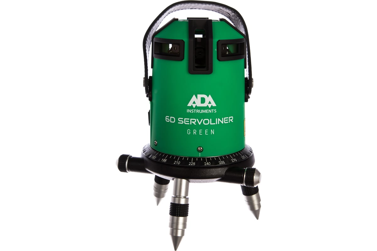 Лазерный уровень ADA 6D SERVOLINER GREEN А00500