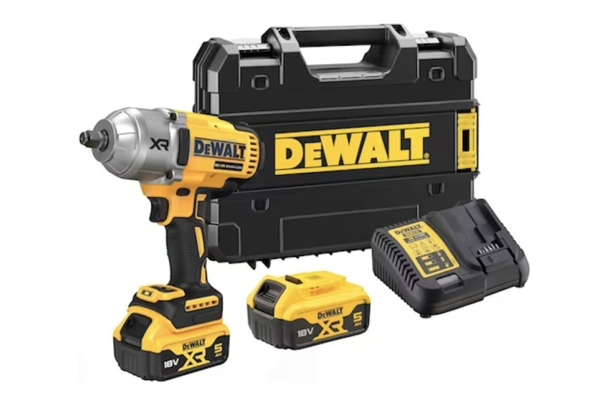 Аккумуляторный ударный гайковерт DeWalt DCF900P2T-QW