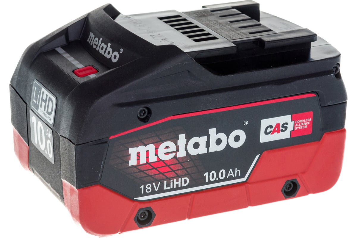 Аккумулятор LiHD (18В; 10 Ач) Metabo 625549000