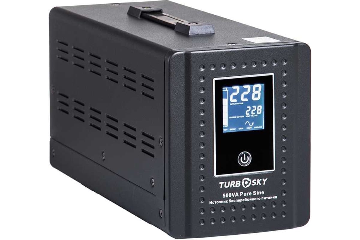 Источник бесперебойного питания Turbosky 500VA Pure Sine 344