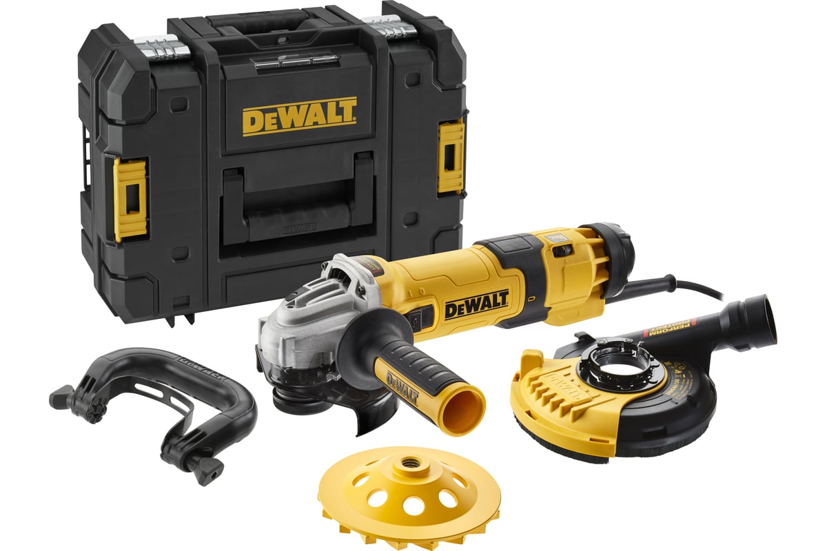 Угловая шлифмашина DeWalt DWE4257KT-QS