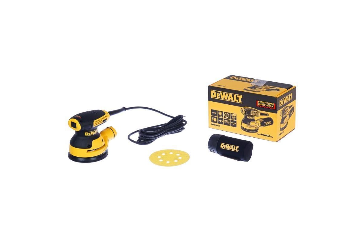 Эксцентриковая шлифмашина DeWalt DWE6423