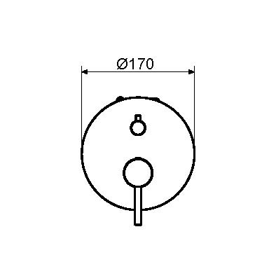 Смеситель для душа Plumberia IXO XO1901