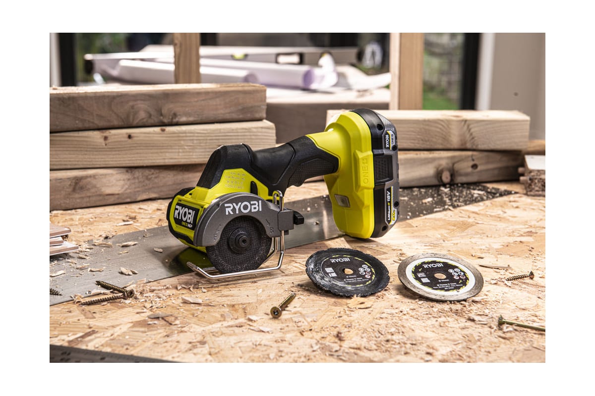 Бесщеточная отрезная машина Ryobi ONE+ HP RCT18C-0 5133004953