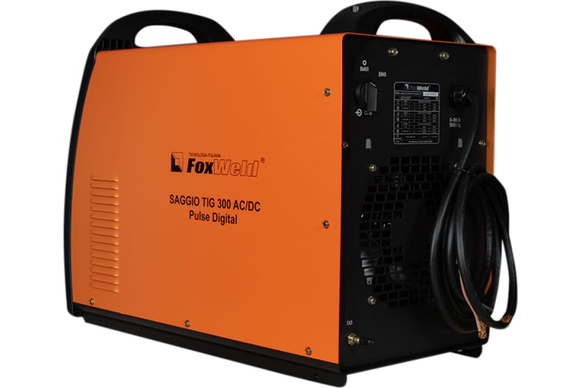 Аппарат аргонодуговой сварки Foxweld SAGGIO TIG 300 AC/DC Pulse Digital 6135