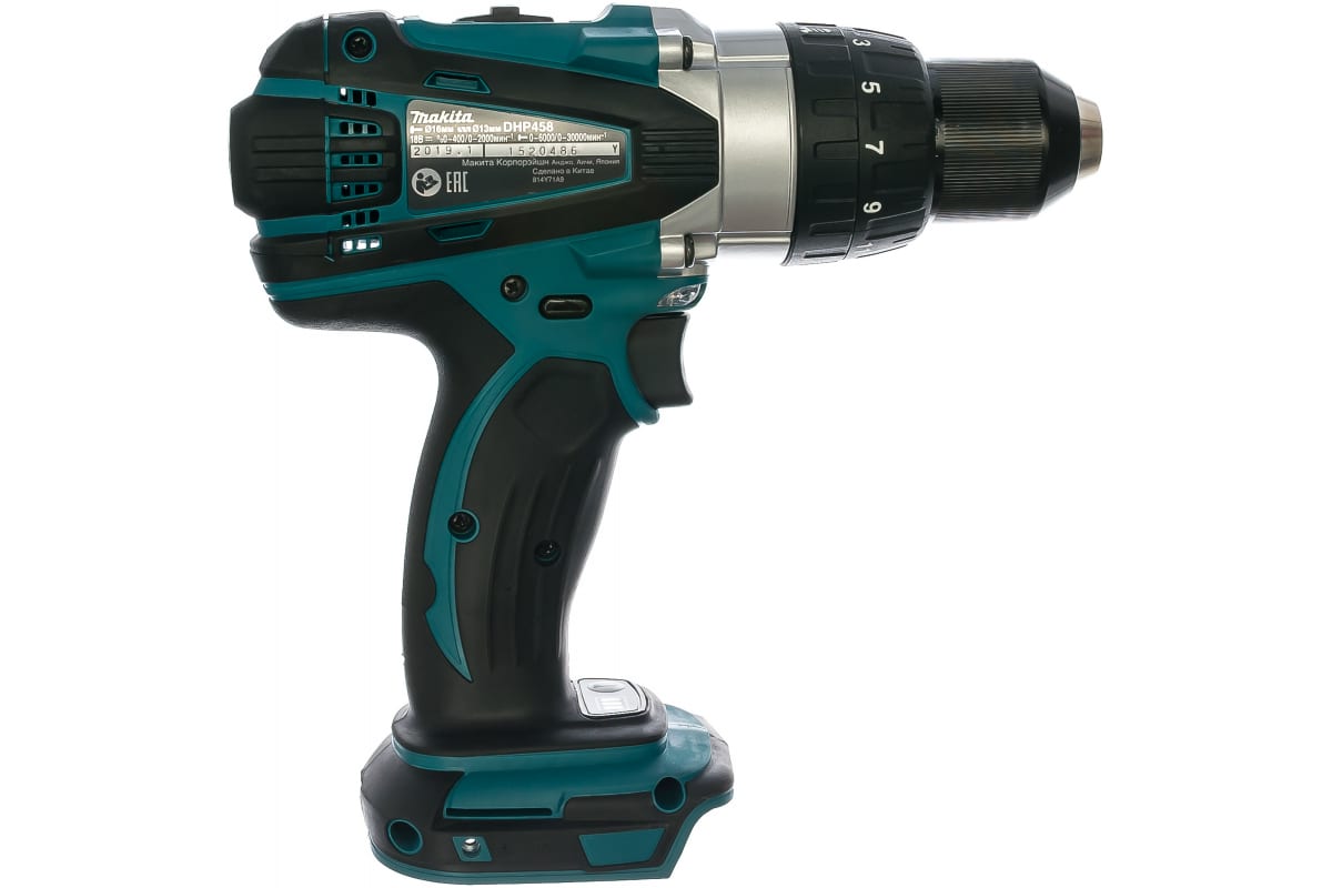 Аккумуляторная дрель-шуруповерт Makita DHP458Z