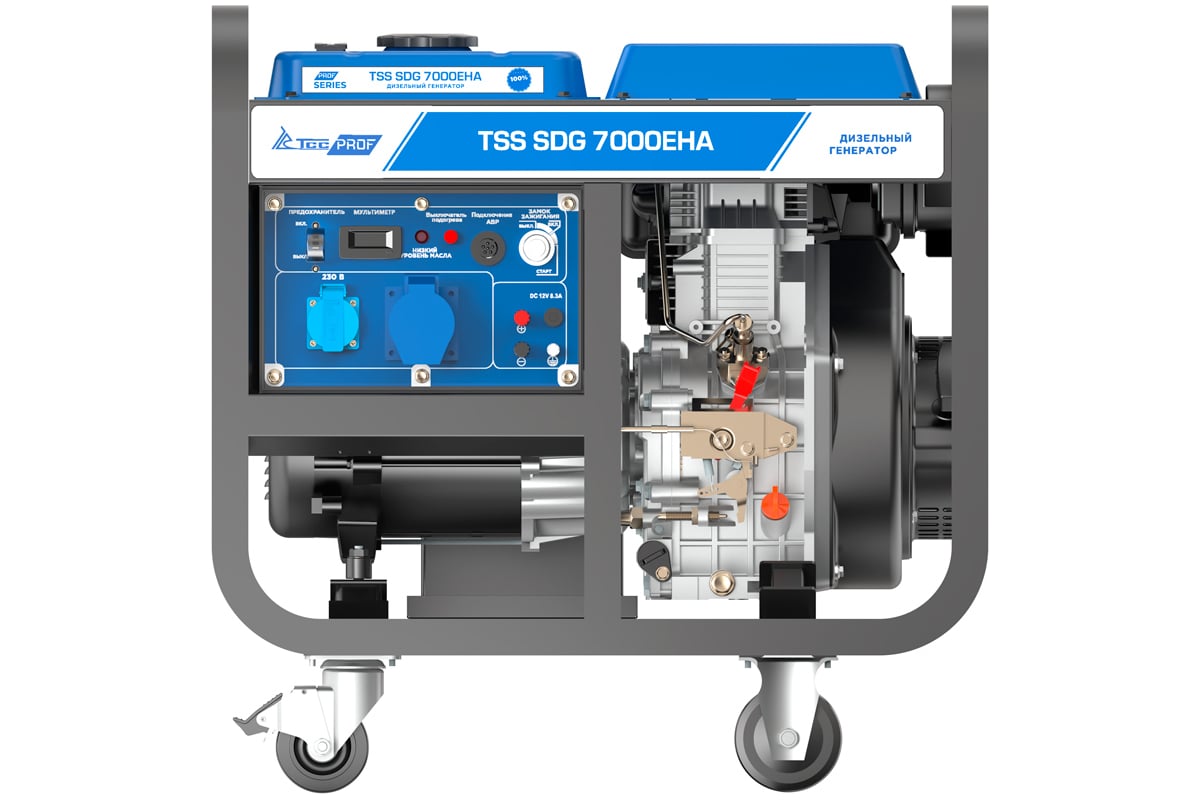 Дизель генератор ТСС SDG 7000EHA 100033