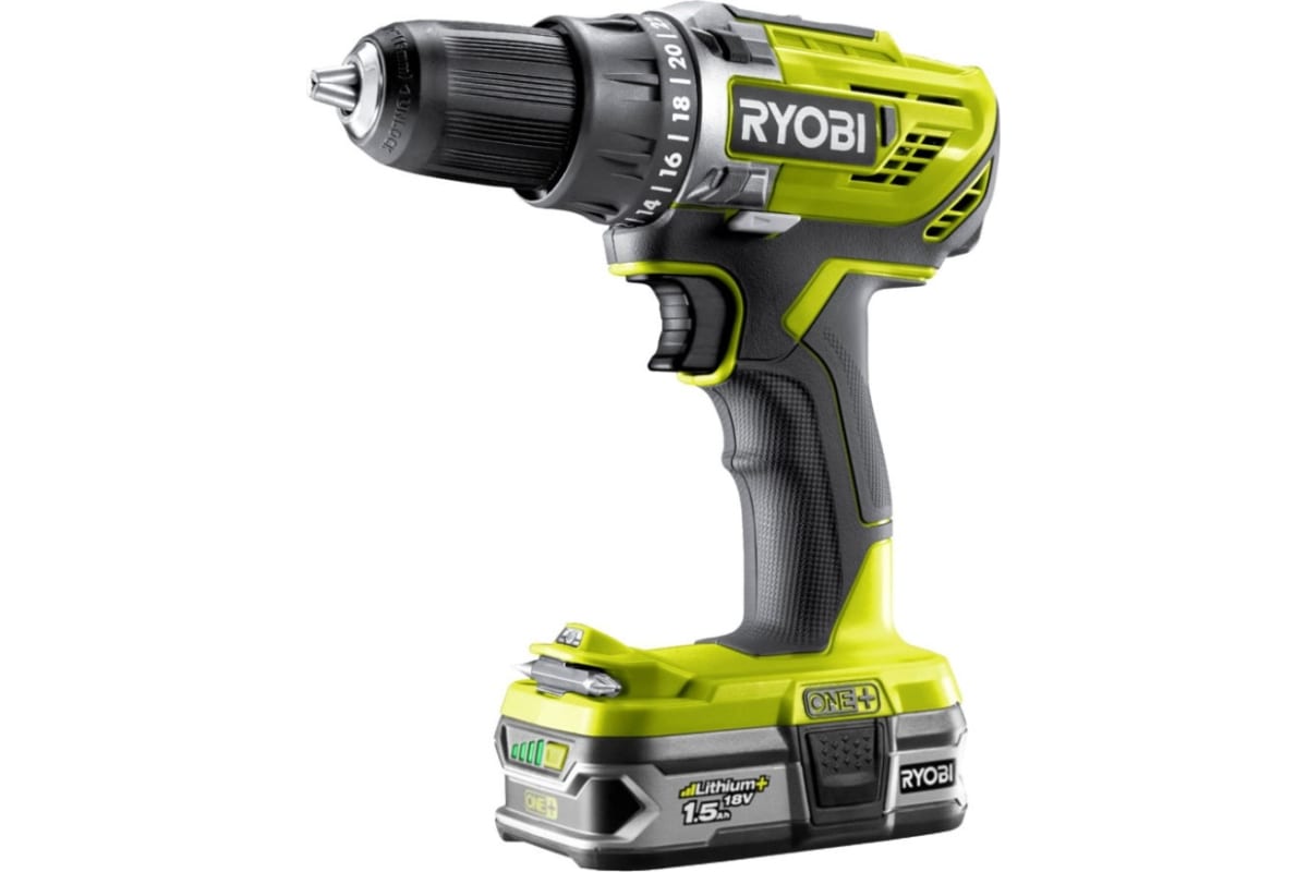 Дрель-шуруповерт Ryobi ONE+ R18DD3-215S 5133003774